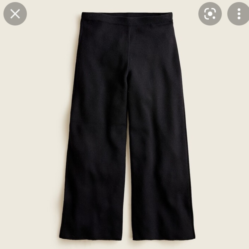 NWOT: J Crew Wide leg sweater pants